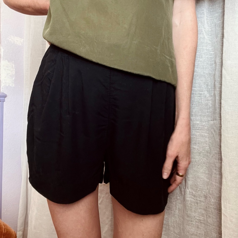 Pleat front bloomer short